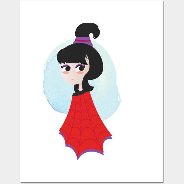 Lydia Deetz Wall Art by Nadia D